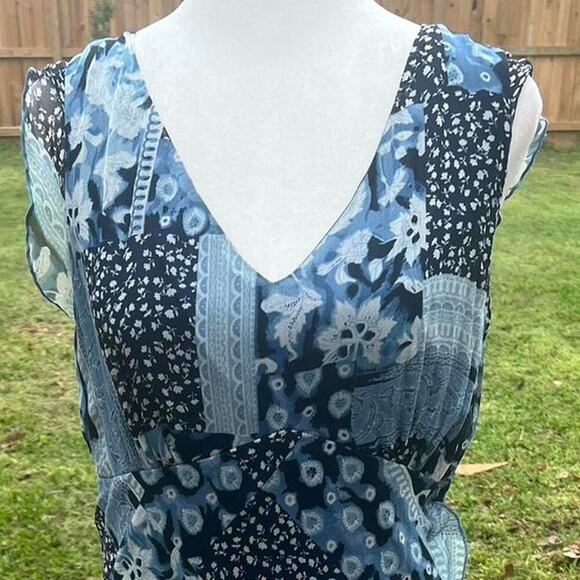 Women's Blue Dress - Picture 5 of 5